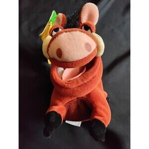 Disney The Lion King Pumbaa Small Plush Stuffed Animal 1998